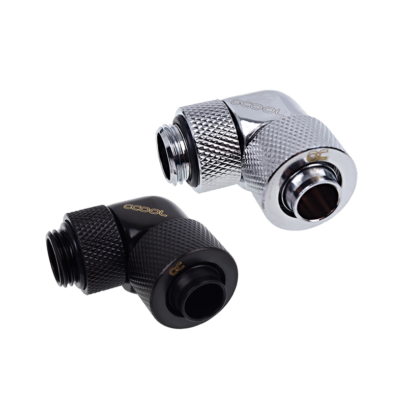 Compression Fitting Brass - Alphacool Eiszapfen 13X10Mm Nén Lắp 90