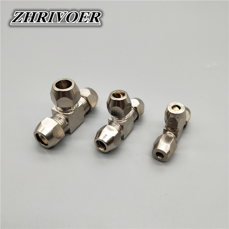 Compression Fitting Brass - 1 Cái Khí Nén Phụ Kiện