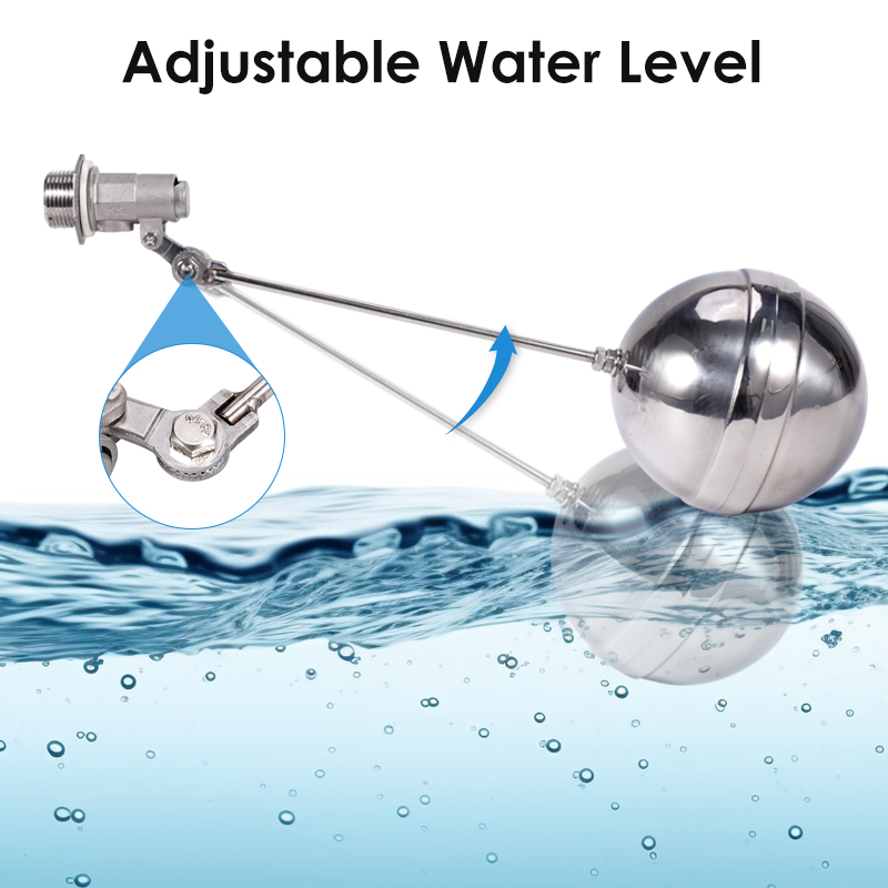 DN15/20/25 Adjustable Float Ba - đánh giá và giá Float Ball Valve