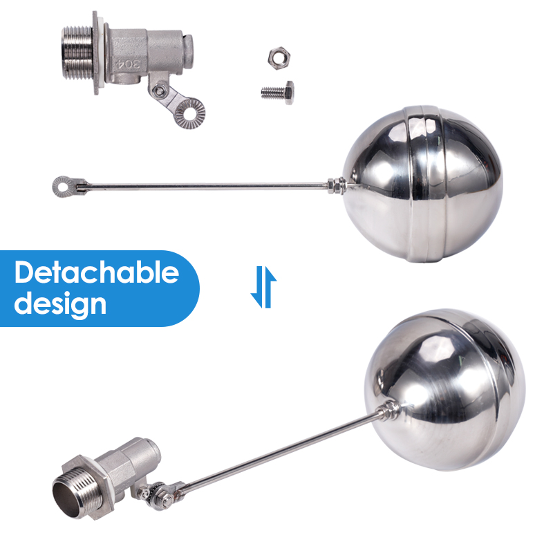 DN15/20/25 Adjustable Float Ba - đánh giá và giá Float Ball Valve
