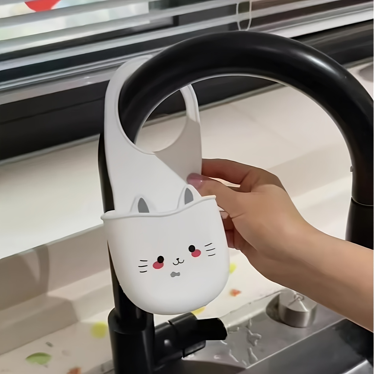 2Pcs Cute Cat Silicone Faucet  - đánh giá và giá Silicone Tap Washer