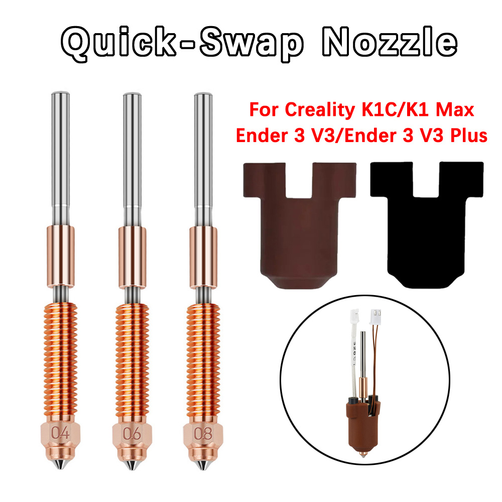 K1 Max Quick-Swap Nozzle K1 SE - đánh giá và giá Creality Printer Ender 3 V3