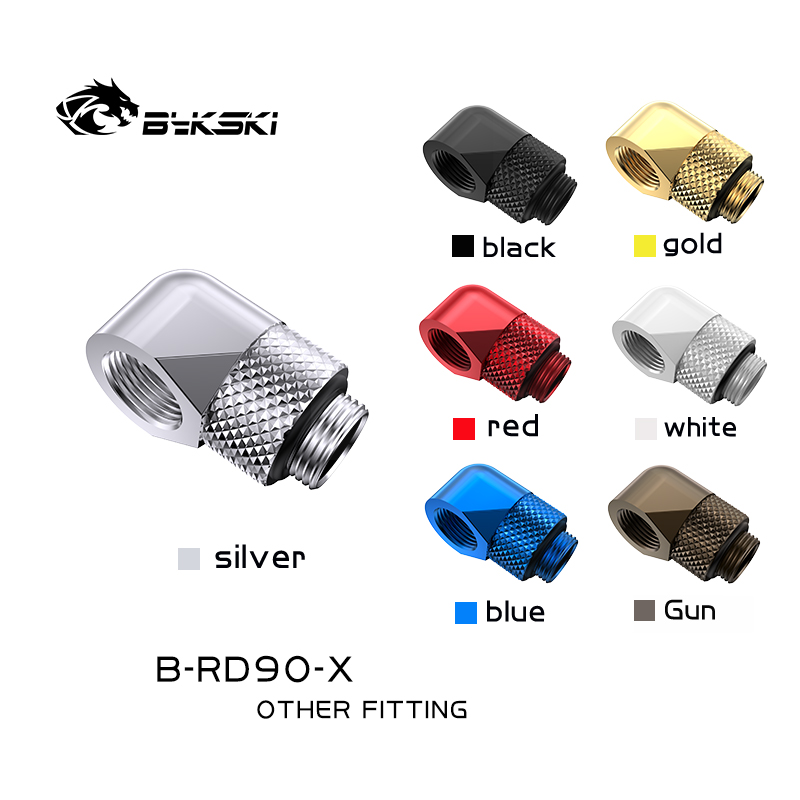 Bykski B-RD90-X 90 Degree Bras - đánh giá và giá Compression Fitting Brass