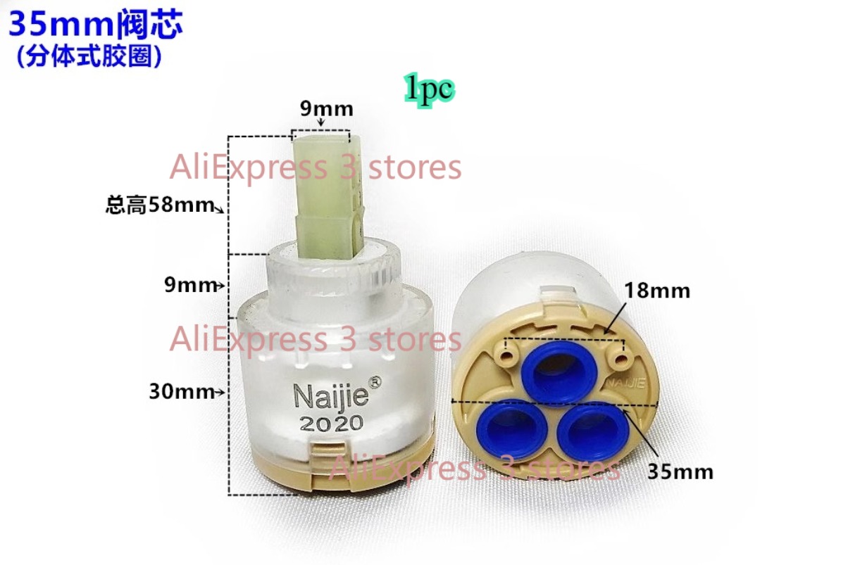 1pcs 28mm/35mm/40mm Water Mixe - đánh giá và giá Basin Mixer Cartridge