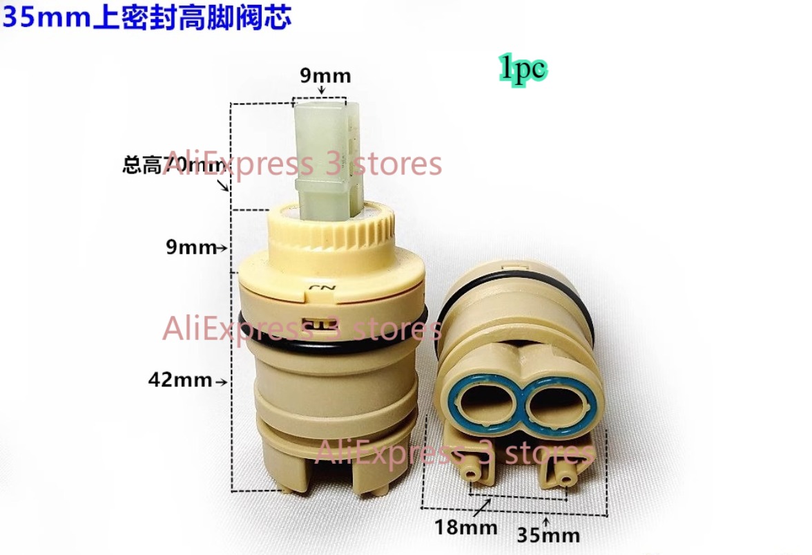 1pcs 28mm/35mm/40mm Water Mixe - đánh giá và giá Basin Mixer Cartridge