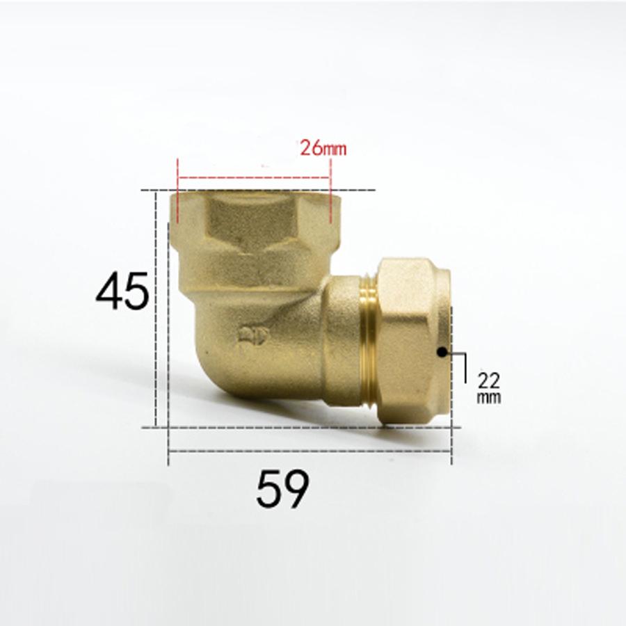 Phù hợp với Ống OD 22 mét x 3/ - đánh giá và giá Compression Fitting Brass