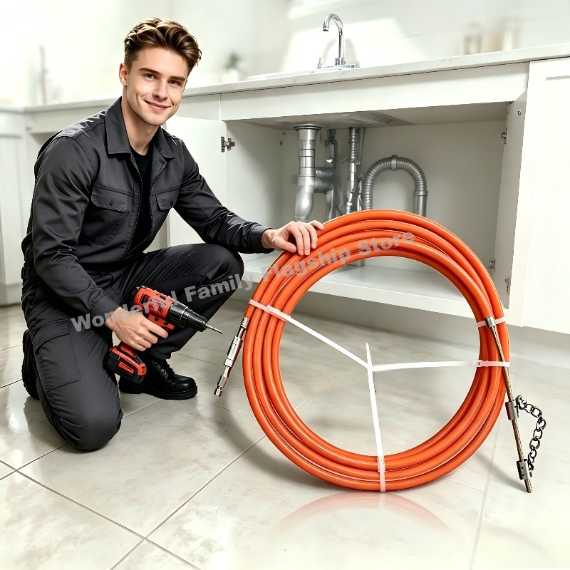 Flexible Drain Auger Plumbing  - đánh giá và giá Drain Snake Flexible