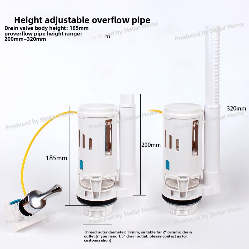 Front Wrench Type Wire Control - đánh giá và giá Toilet Fill Valve