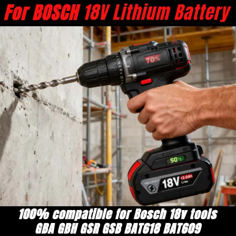 Hot Sale! for Bosch 18V 12.0Ah - đánh giá và giá Bosch Drill Gsb 18V
