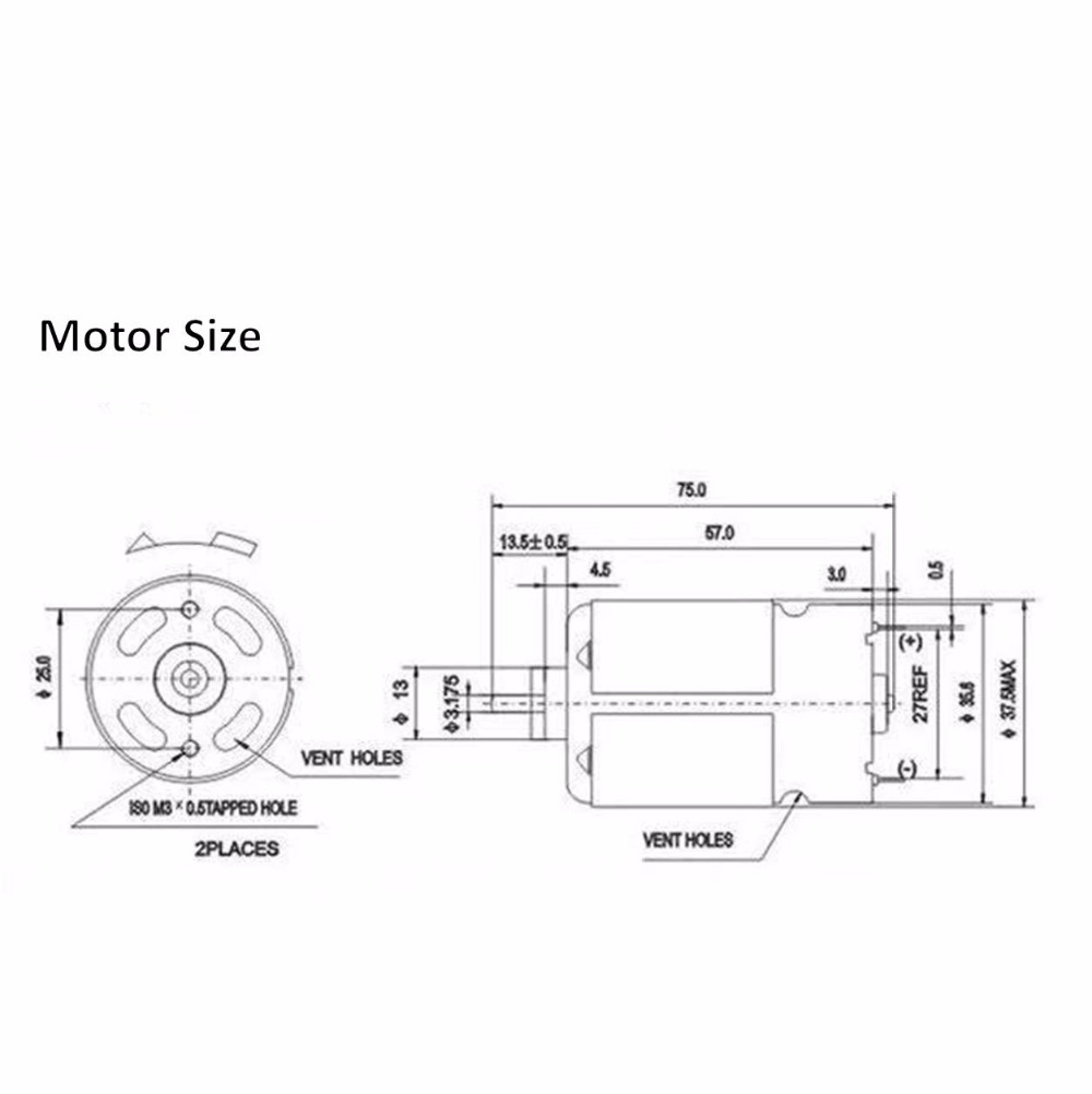 DC RS550 Động Cơ 13 Răng 13 Ră - đánh giá và giá Bosch Drill Gsb 18V