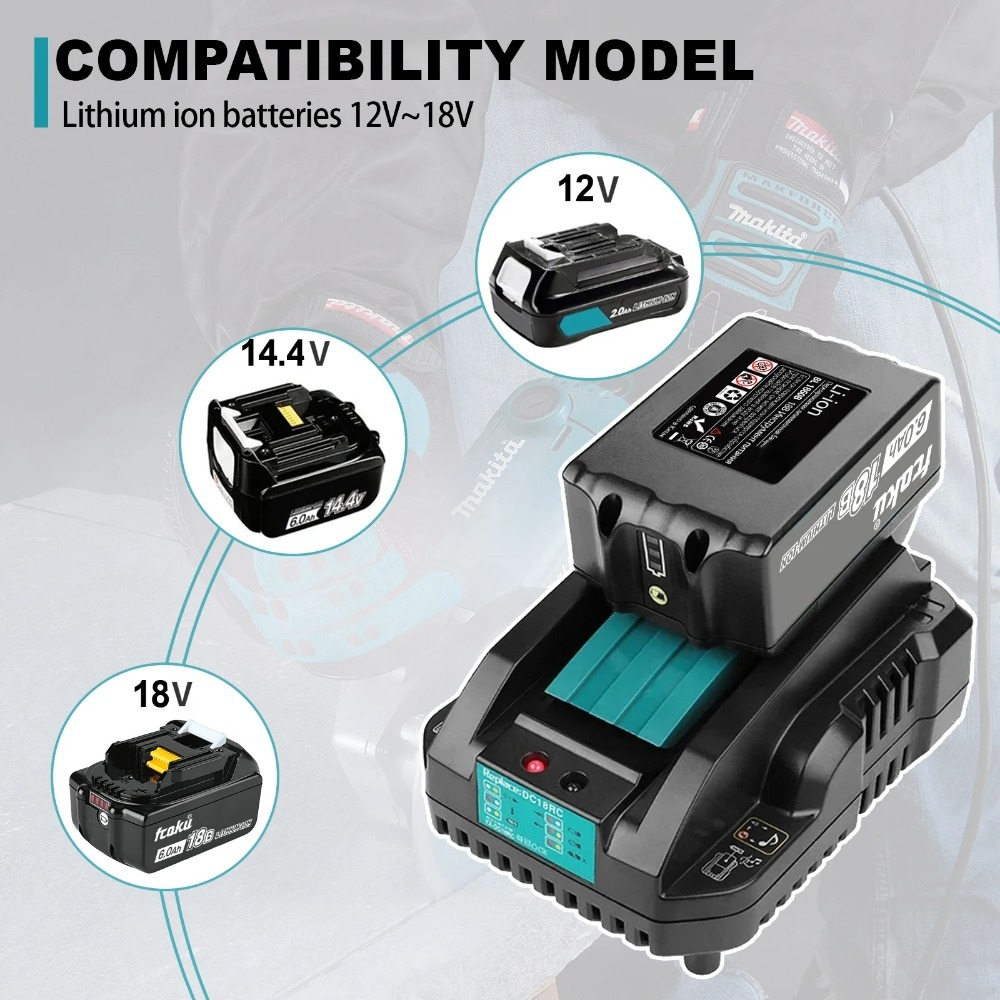 DC18RC Li-ion Battery 3A Charg - đánh giá và giá Makita Drill Hp1640