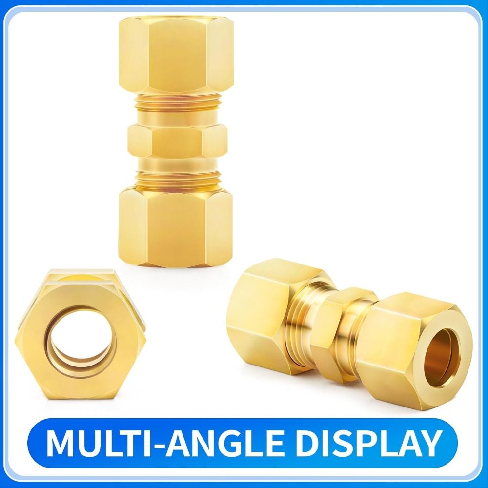 Adapter Brass Brass Compressio - đánh giá và giá Compression Fitting Brass