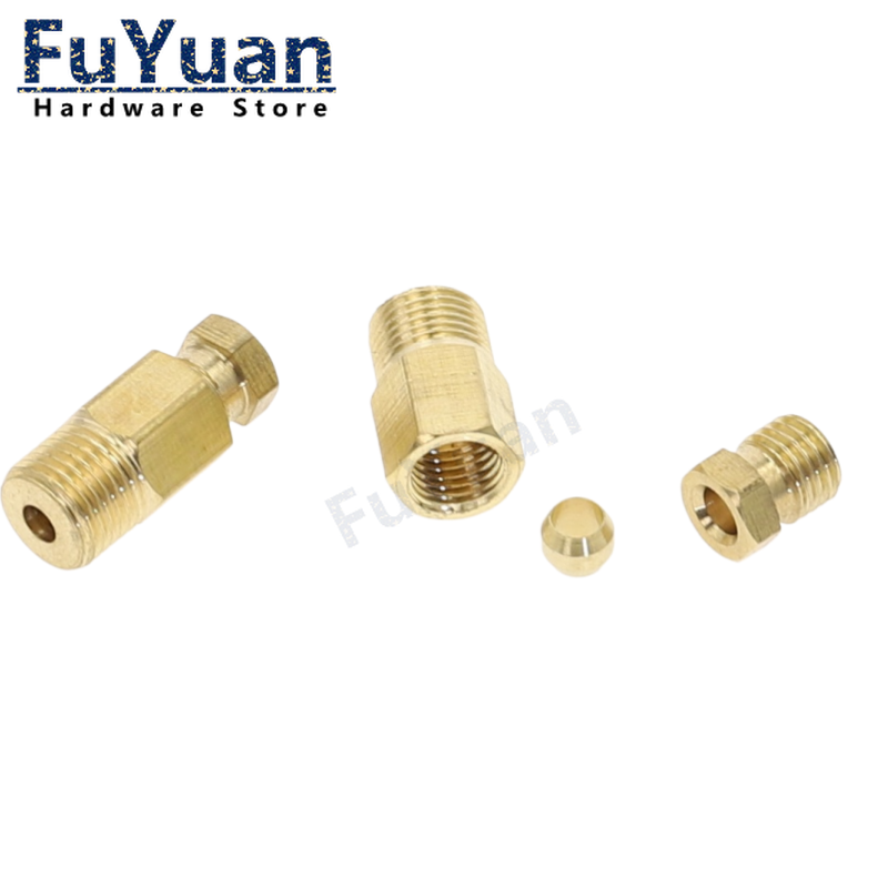 Nén Đầu Gia Cố Ống Nén Lắp 4 6 - đánh giá và giá Compression Fitting Brass