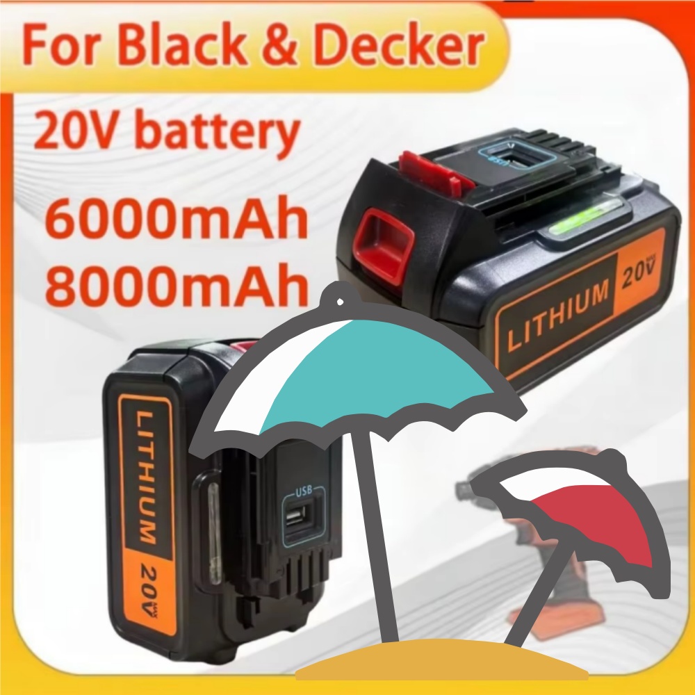High Capacity 8Ah Lithium Batt - đánh giá và giá Black+Decker Tool 20V Max