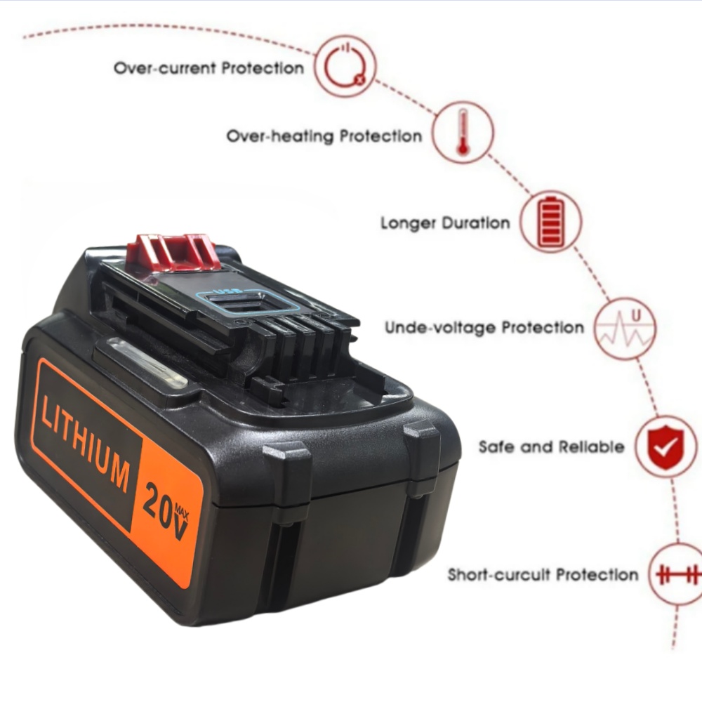 High Capacity 8Ah Lithium Batt - đánh giá và giá Black+Decker Tool 20V Max